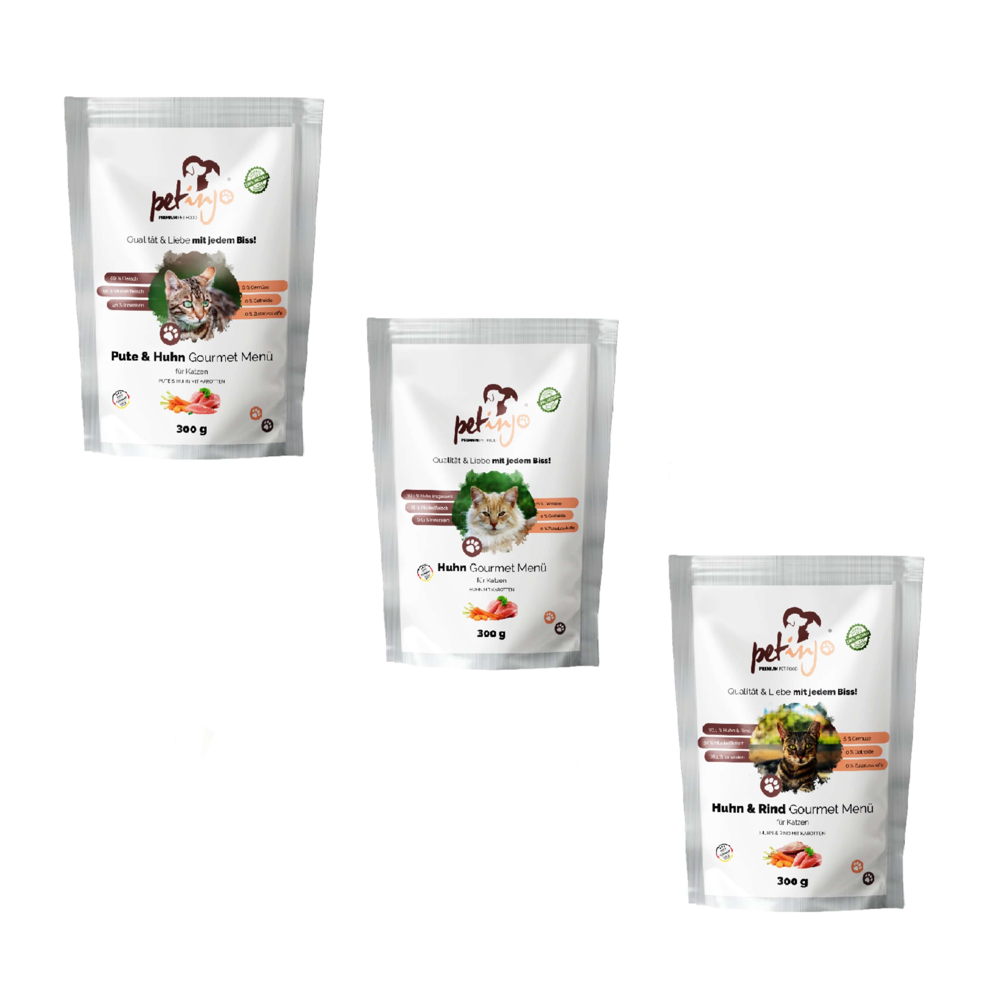 30 x Mix Gourmet Menüs Katze